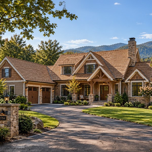 Cedar roofing from our professional roofers