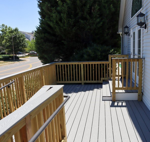 home with new roof in fredericksburg