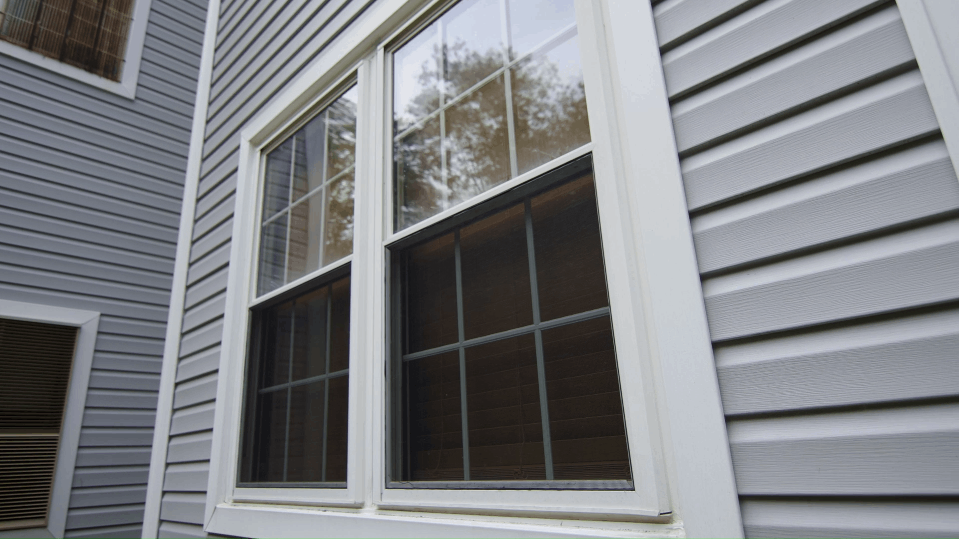 Window on the side of a home in Annandale
