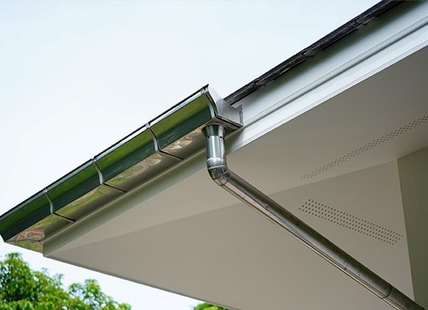 metal gutter installation in springfield