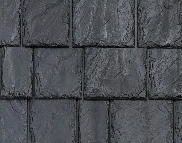 Synthetic slate roofing from EcoStar