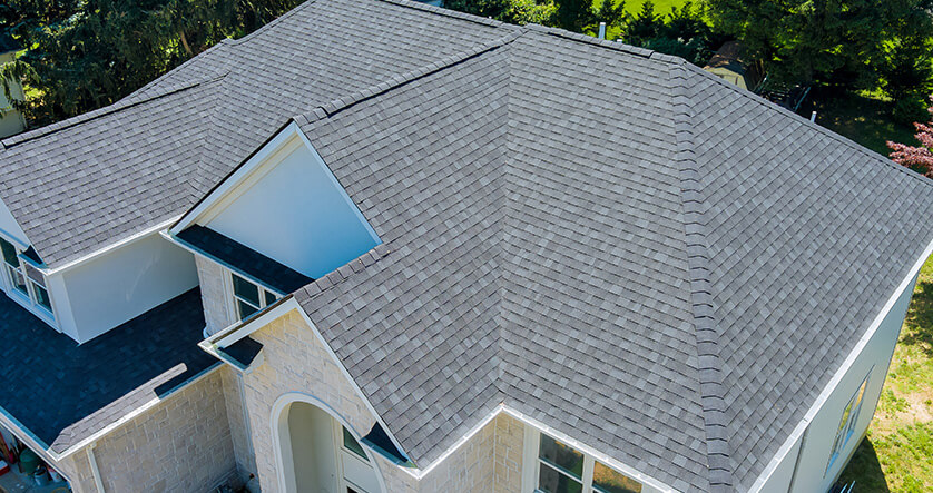 roof after roof leak repair
