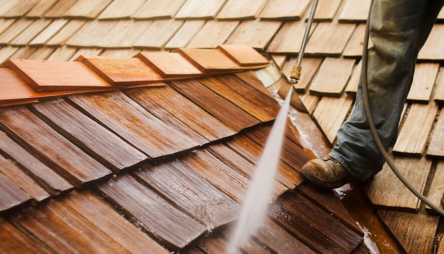 roof cleaning service for homes in Springfield, VA