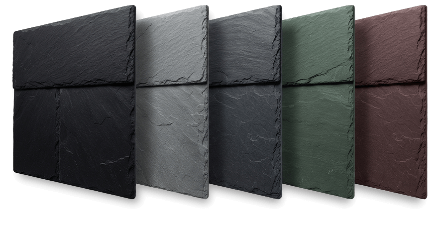 Slate roofing color choices
