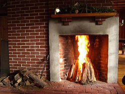 exterior medics fireplace cheeks