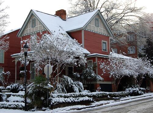 snow roofing tips