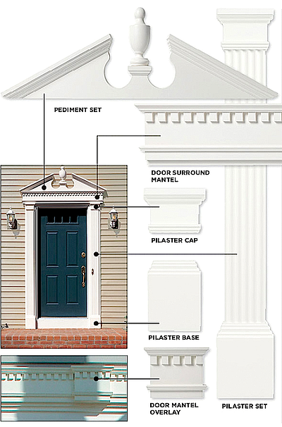 8 Designer Accent Door Surrounds For A Grand Entry Door
